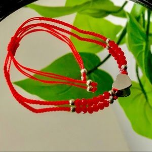 Red protection bracelet